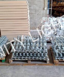 งานขาจับปรับได้ ขนาด 2" ชุบกัลวาไนซ์ (เหล็กรางน้ำ)
